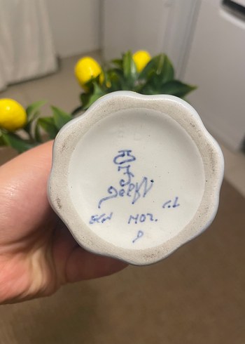 Antika çini vazo - Görsel 3