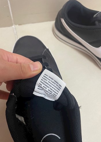 Siyah Nike erkek Spor Ayakkabı - Görsel 2