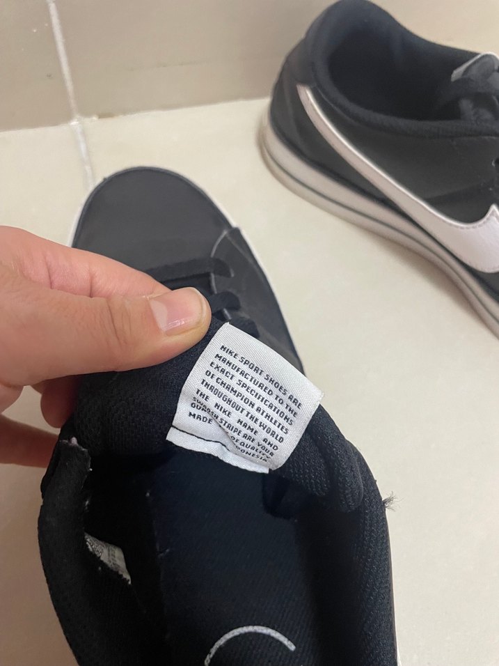 Siyah Nike erkek Spor Ayakkabı - Görsel 2