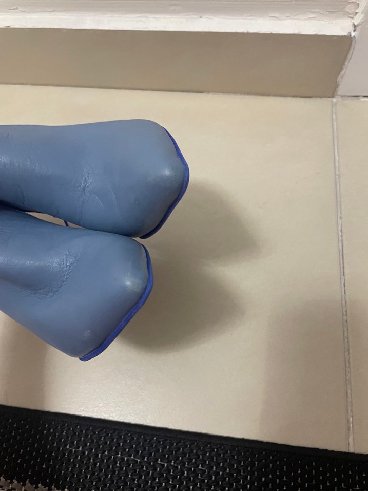 Deri Stiletto Topuklu Kadın Bot - Görsel 2