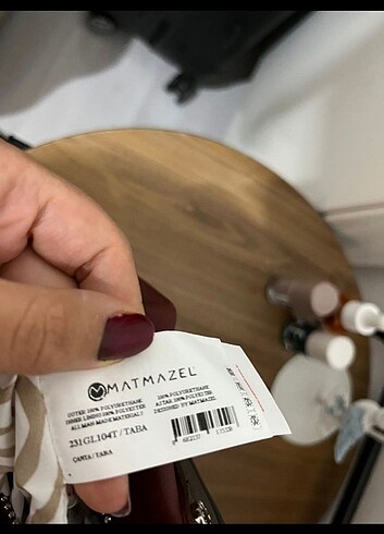 Beden bordo Renk MATMAZEL ORJİNAL ÇANTA