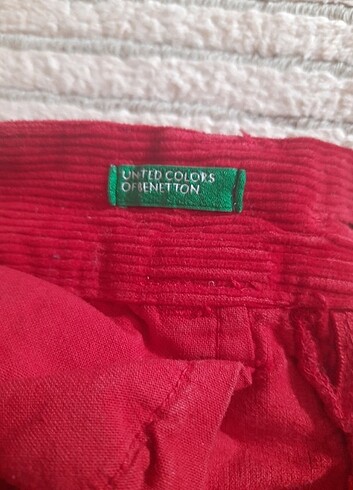Benetton Benetton Kadife pantolon