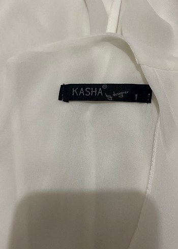 Beyaz Kolsuz Kadın Bluz - Görsel 4