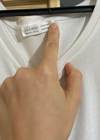 Krem Kolsuz Asimetrik Kesim Bluz - Görsel 2