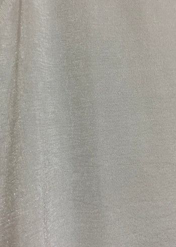 Krem Kolsuz Asimetrik Kesim Bluz - Görsel 3