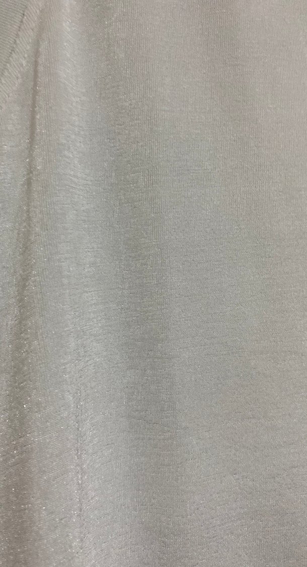 Krem Kolsuz Asimetrik Kesim Bluz - Görsel 3