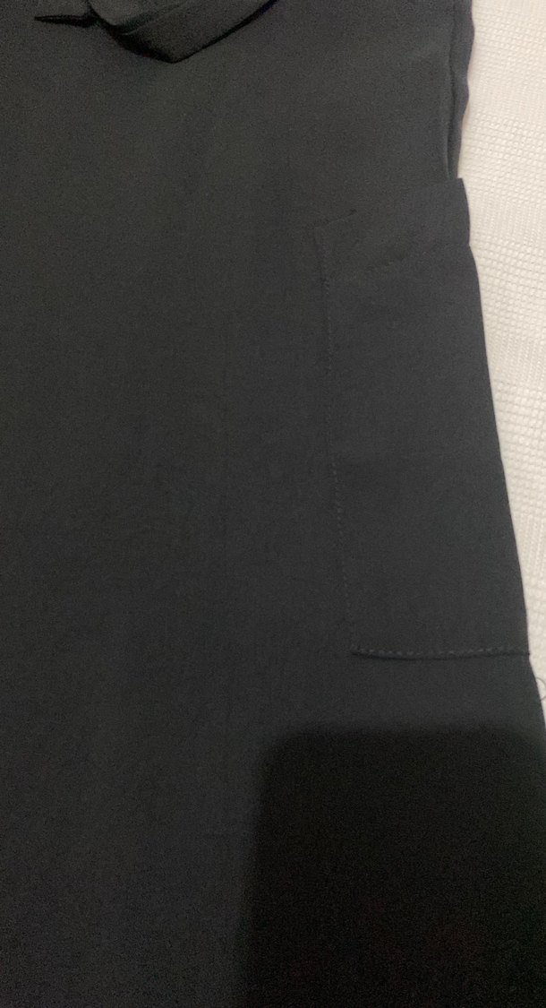 Siyah Kolsuz Midi Tulum - Görsel 2