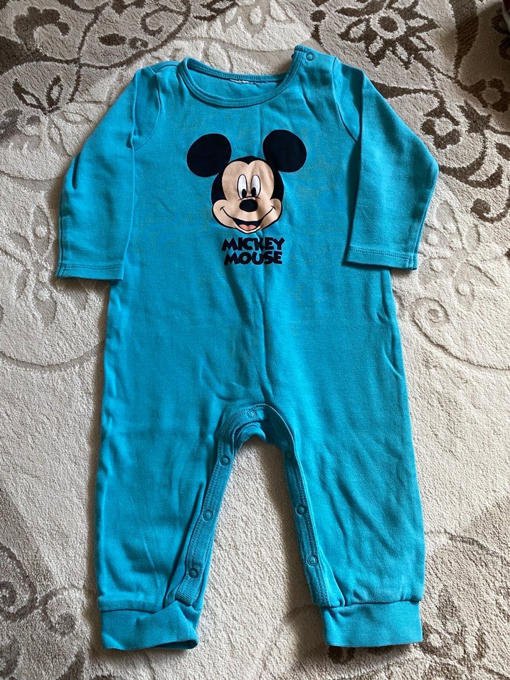 Kahverengi Mickey Desenli Bebek Tulum ve iki tulum daha - Görsel 3