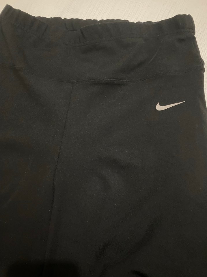 Siyah Nike Spor Tayt - Görsel 3