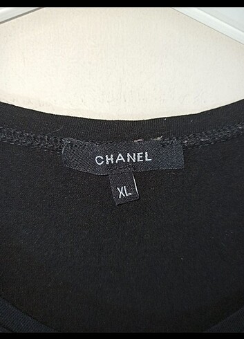 xl Beden siyah Renk 123. Chanel T-shirt