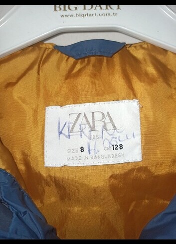 8 Yaş Beden 2790. Zara Mont
