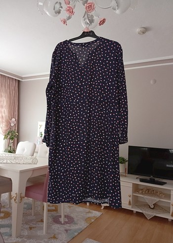 Lacivert Desenli Tunik hamilelerde kullanabilir - Görsel 6