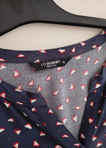 Lacivert Desenli Tunik hamilelerde kullanabilir - Görsel 5