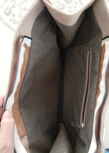 Bej Bohem Kadın Çanta - Görsel 5