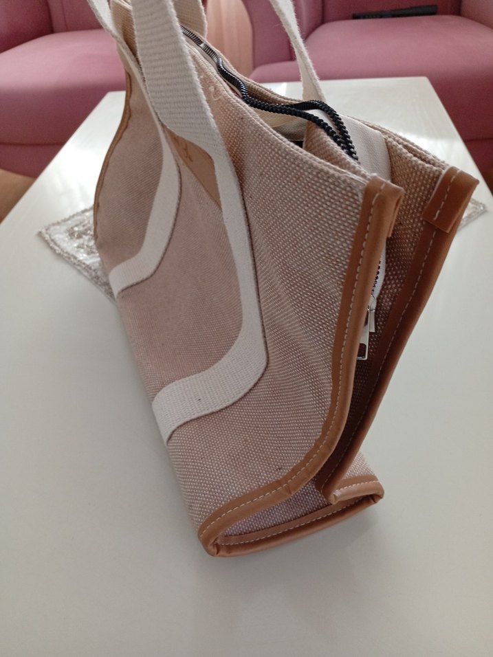 Bej Bohem Kadın Çanta - Görsel 4