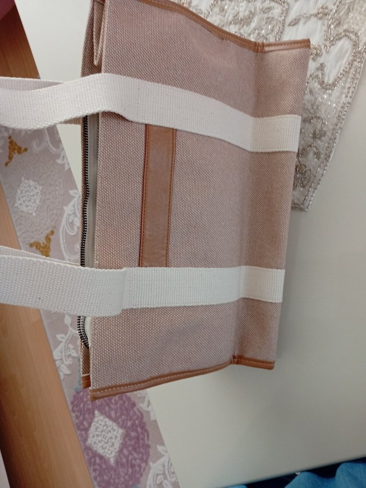 Bej Bohem Kadın Çanta - Görsel 3