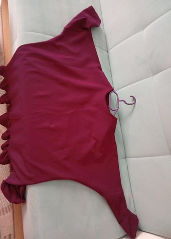 Mor salaş tunik - Görsel 4