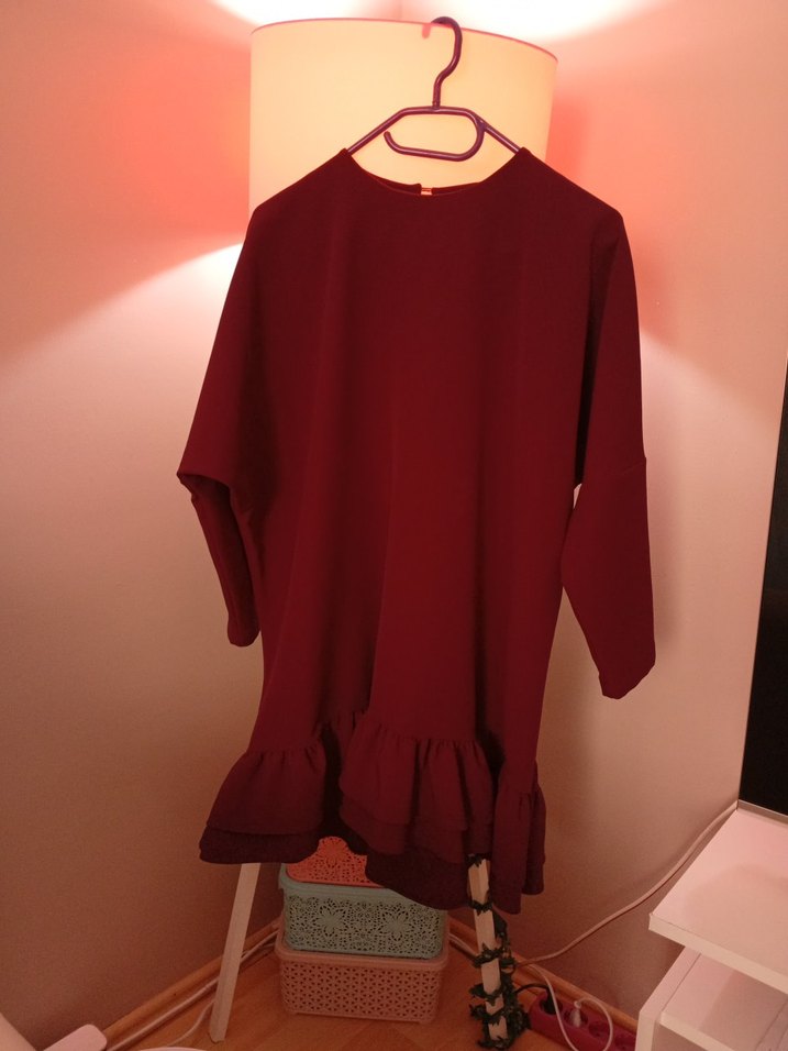 Mor salaş tunik - Görsel 2