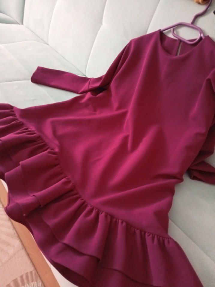 Mor salaş tunik - Görsel 5