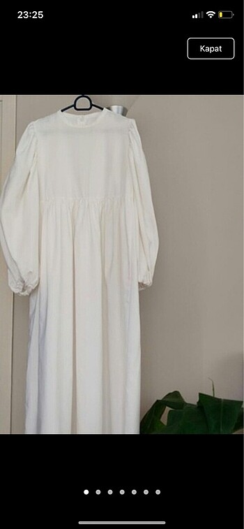 Suud Collection Beyaz elbise