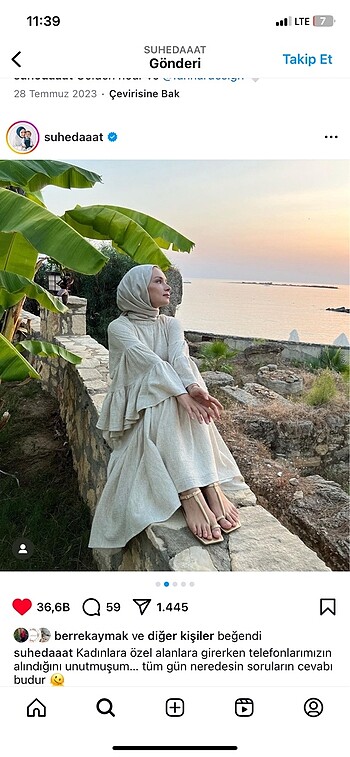 Manuka uzun elbise