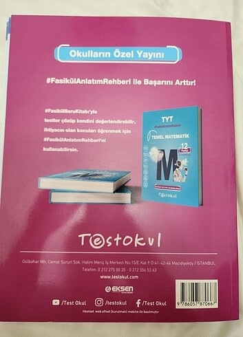 Beden Testokul tyt matematik fasikül