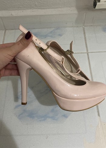 Bej Tokalı Modern Klasik Stiletto - Görsel 2