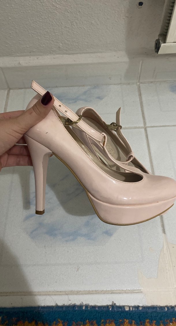 Bej Tokalı Modern Klasik Stiletto - Görsel 2