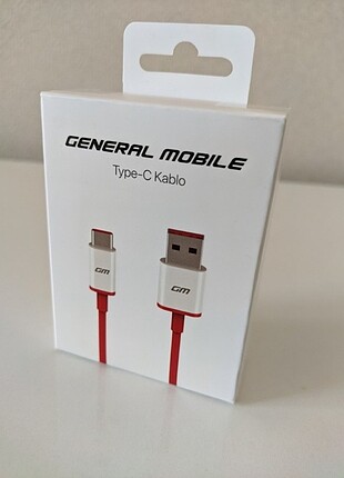 General Mobile GM 5 plus şarj kablosu typ-c