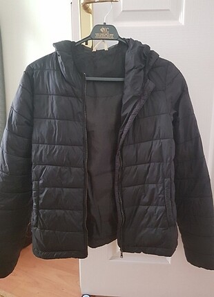 Pull and bear basic şişme mont