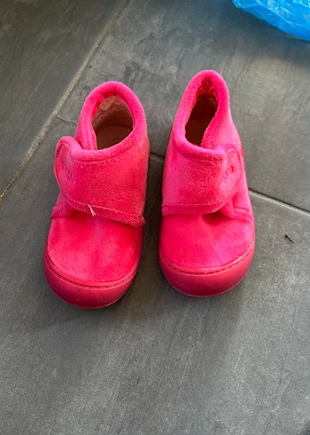 Kız Çocuk Pembe Sıcak Ev Terliği