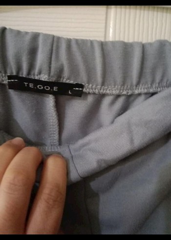 Gri Mini Yüksek Yakalı Kadın Takım - Görsel 3