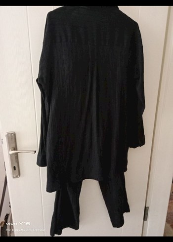 Siyah Uzun Kollu Kadın ikili Takım - Görsel 4