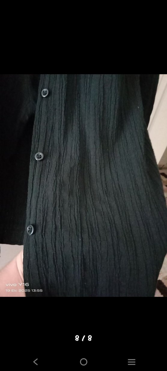 Siyah Uzun Kollu Kadın ikili Takım - Görsel 5