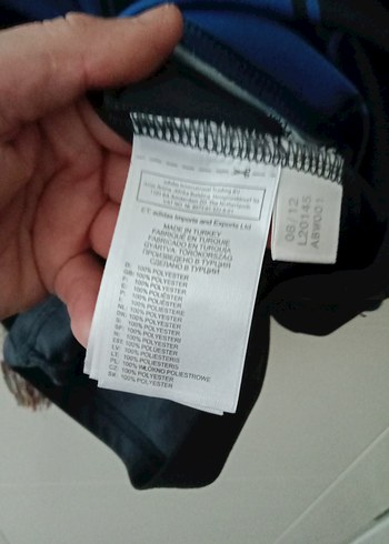 Erkek Lacivert Kısa Kollu Spor Forma - Görsel 5