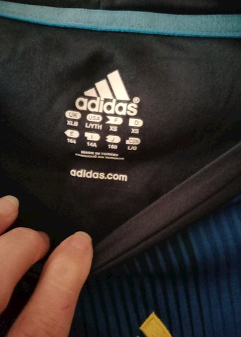 Erkek Lacivert Kısa Kollu Spor Forma - Görsel 6