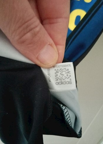 Erkek Lacivert Kısa Kollu Spor Forma - Görsel 4