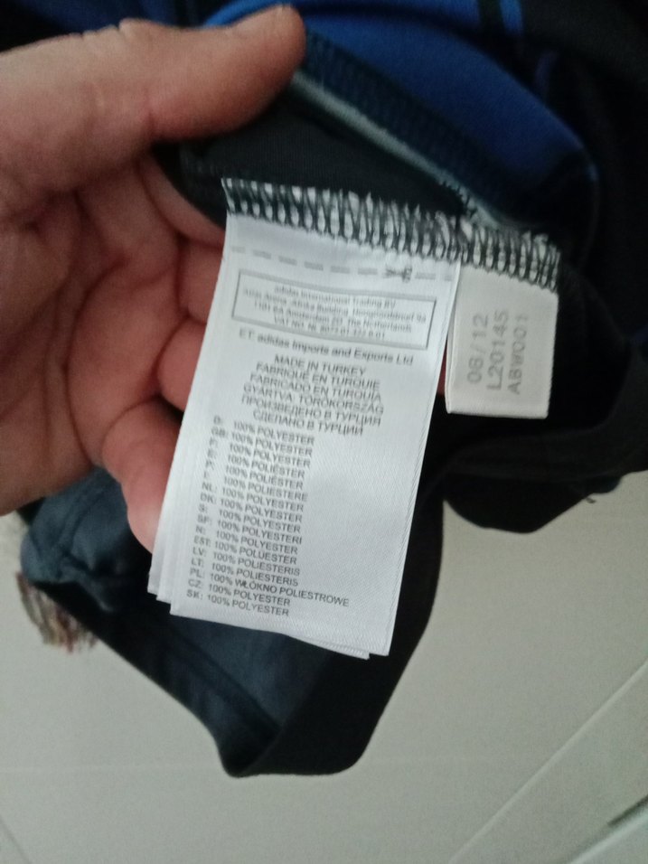 Erkek Lacivert Kısa Kollu Spor Forma - Görsel 5