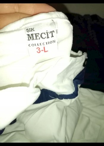 Pamuklu Kısa Kollu lohusa Takımı - Görsel 4