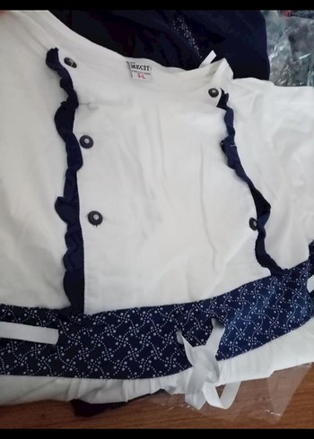 Pamuklu Kısa Kollu lohusa Takımı - Görsel 2