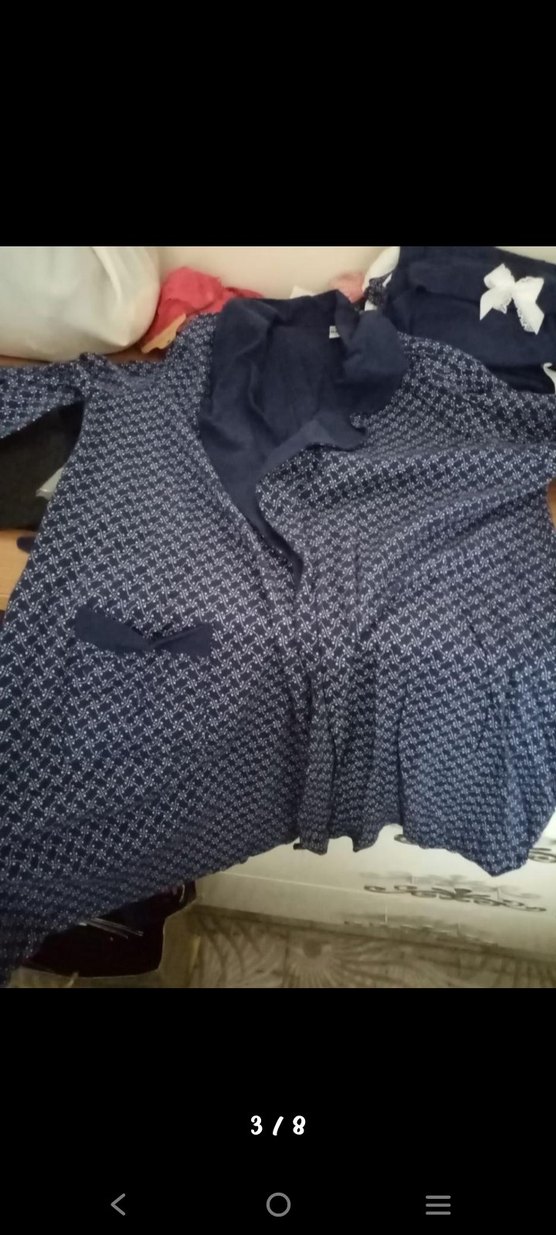 Pamuklu Kısa Kollu lohusa Takımı - Görsel 3