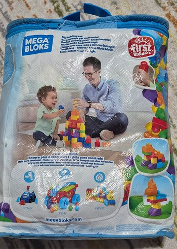 Beden Mega Bloks Büyük Yapı Çantası 60 Parça