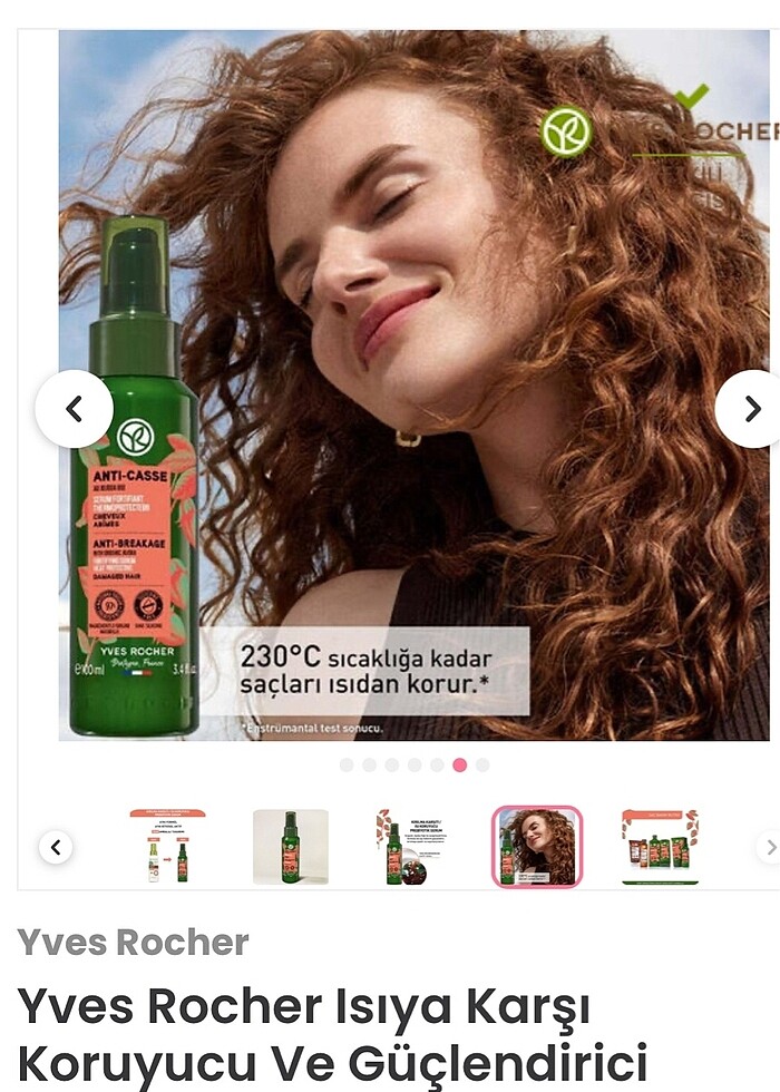 Yves rocher saç serum - Görsel 3