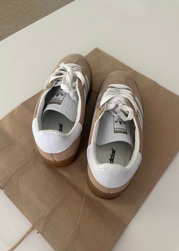 39 Beden camel Renk Bej Süet Kadın Sneakers