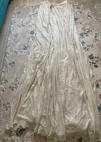 Beyaz Nakışlı perde - Görsel 2