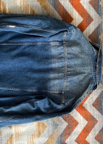 Lcw kadın kot ceket - Görsel 3