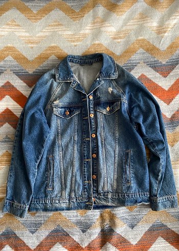 Lcw kadın kot ceket - Görsel 2