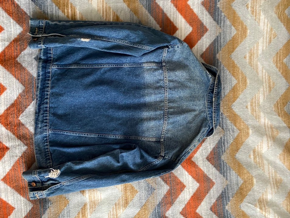 Lcw kadın kot ceket - Görsel 3