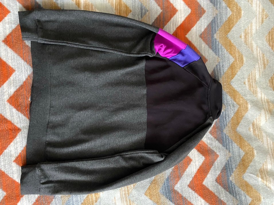 Hummel Gri Fermuarlı Spor Ceket - Görsel 4