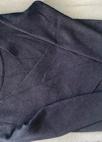 Mango Gri Kadın Yün Triko Kazak - Görsel 4